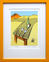 Josef Velčovský - Degustace - grafika